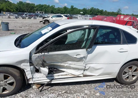 2012 Chevrolet Impala Ls z USA, uszkodzony, nr VIN 2G1WF5E35C1146274